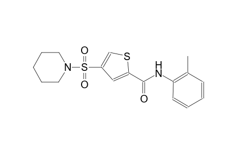 2-thiophenecarboxamide, N-(2-methylphenyl)-4-(1-piperidinylsulfonyl)-