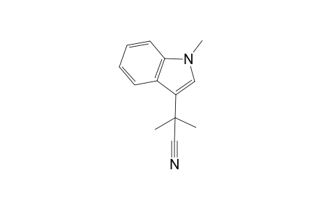 2-Methyl-2-(1-methyl-1H-indol-3-yl)propanenitrile