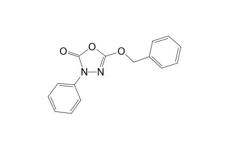 3-Phenyl-5-phenylmethoxy-1,3,4-oxadiazol-2-one