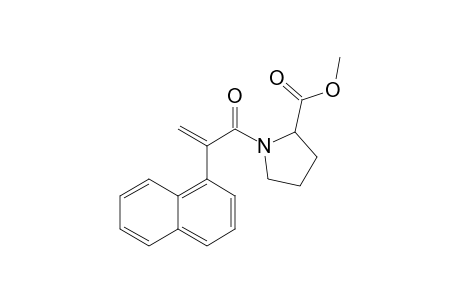 1-(2-(1-Naphthyl)acryloyl)pyrrolidine-2-carboxylic acid methyl ester