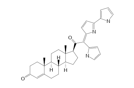 21-[5-(2-PYRROLYL)-2(2H)-PYRROLIDENE]-21-(2-PYRROLYL)-4-PREGNENE-3,20-DIONE