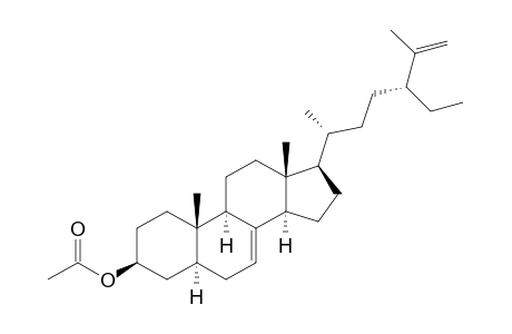Acetate of 24.beta. - ethyl - 5.alpha. - cholesta - 7,25(27) - dien - 3.beta. - ol