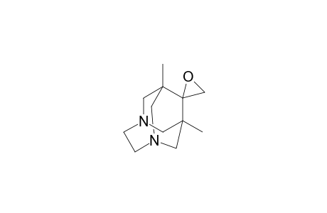 1,8-Dimethyl-3,6-diazahomoadamantan-9-spiro-2'-oxirane