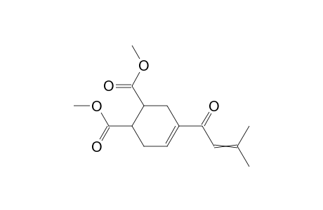 Dimethyl cis-4-(3-methyl-1-oxo-2-butenyl)-4-cyclohexene-1,2-dicarboxylate