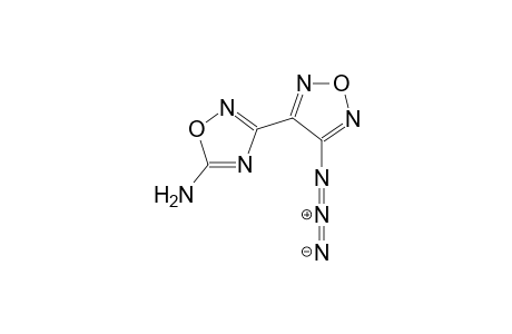1,2,4-Oxadiazol-5-amine, 3-(4-azido-1,2,5-oxadiazol-3-yl)-