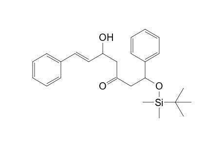 (E)-1-((tert-Butyldimethylsilyl)oxy)-5-hydroxy-1,7-diphenylhept-6-en-3-one