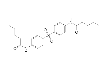 Bis[4-(valerylamino)phenyl] sulphone