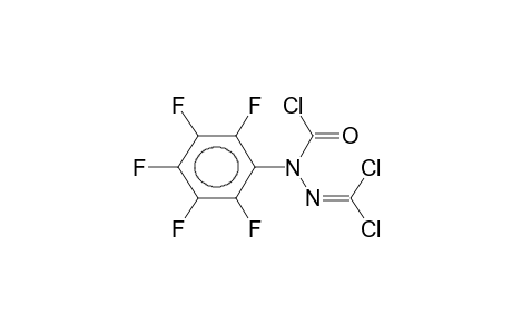 N-CHLOROFORMYL-N-PENTAFLUOROPHENYLHYDRAZONODICHLOROMETHANE