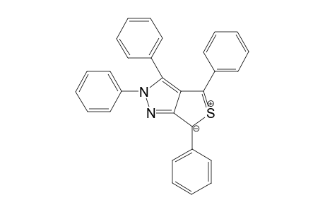 2,3,4,6-tetraphenylthieno[3,4-c]pyrazol-5-ium-6-ide