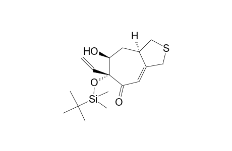 (4R*,5S*,7R*)-4-[(tert-Butyldimethylsilyl)oxy]-5-hydroxy-4-ethenyl-9-thiabicyclo[5.3.0]dec-1-en-3-one