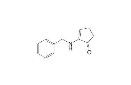 2-(benzylamino)-2-cyclopenten-1-on