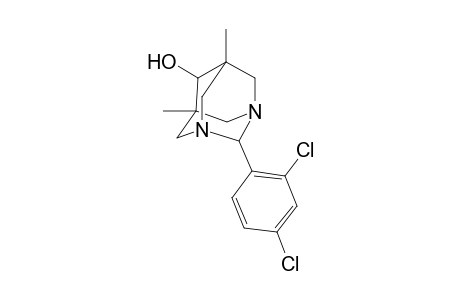 2-(2,4-Dichloro-phenyl)-5,7-dimethyl-1,3-diaza-tricyclo[3.3.1.1(3,7)]decan-6-ol