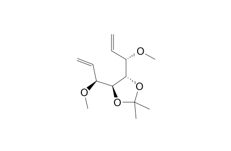(+)-(4S,5S)-4,5-Bis[(1S)-1-methoxy-2-propenyl]-2,2-dimethyl-1,3-dioxolane