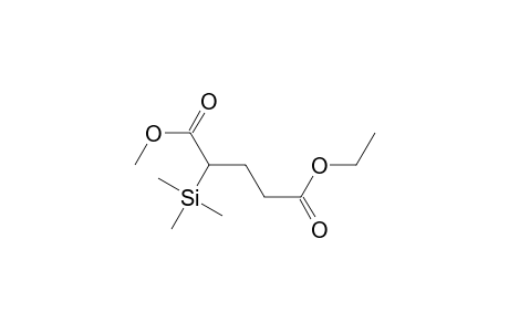 5-Ethyl 1-Methyl 2-(Trimethylsilyl)pentanedioate