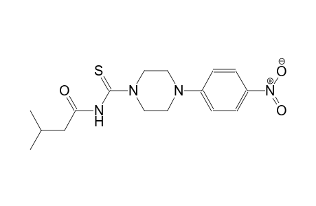 butanamide, 3-methyl-N-[[4-(4-nitrophenyl)-1-piperazinyl]carbonothioyl]-