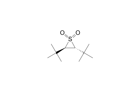 Thiirane, 2,3-bis(1,1-dimethylethyl)-, 1,1-dioxide, trans-