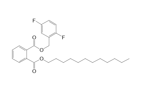 Phthalic acid, 2,5-difluorobenzyl dodecyl ester