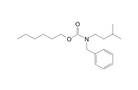 Carbonic acid, monoamide, N-benzyl-N-(3-methylbutyl)-, hexyl ester