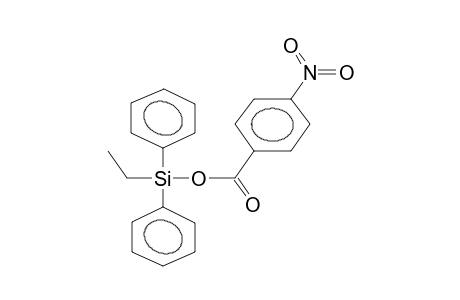DIPHENYL(ETHYL)(4-NITROBENZOYLOXY)SILANE