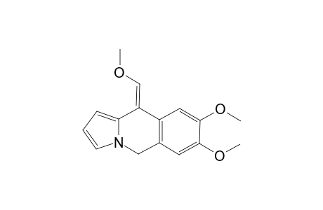 (Z)-7,8-Dimethoxy-10-(methoxymethylene)-5,10-dihydropyrrolo[1,2-b]isoquinoline