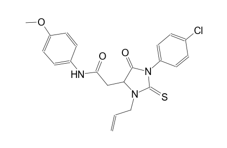 4-imidazolidineacetamide, 1-(4-chlorophenyl)-N-(4-methoxyphenyl)-5-oxo-3-(2-propenyl)-2-thioxo-