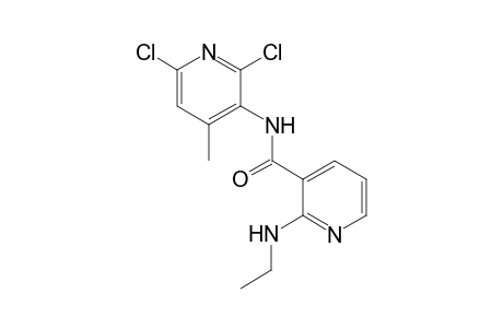 N-(2,6-Dichloro-4-methyl-3-pyridinyl)-2-ethylamino-3-pyridinecarboxamide