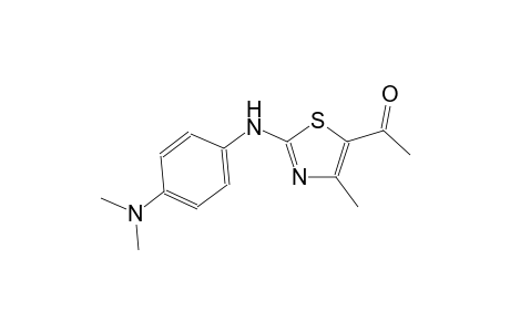 1-{2-[4-(dimethylamino)anilino]-4-methyl-1,3-thiazol-5-yl}ethanone