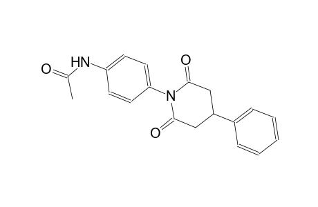 N-[4-(2,6-Dioxo-4-phenyl-piperidin-1-yl)-phenyl]-acetamide