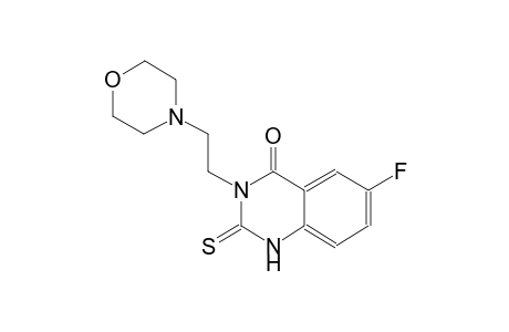 4(1H)-quinazolinone, 6-fluoro-2,3-dihydro-3-[2-(4-morpholinyl)ethyl]-2-thioxo-