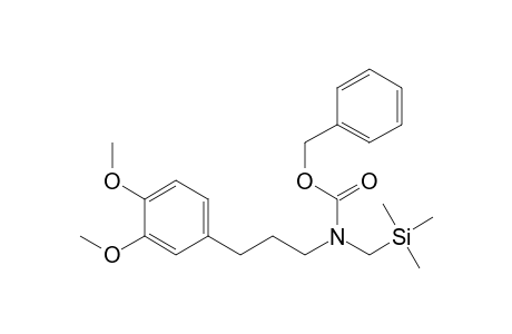Benzyl N-[3-(3,4-Dimethoxyphenyl)prop-1-yl]-N-[(trimethylsilyl)methyl]carbamate