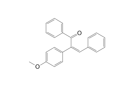 (Z)-2-(4-methoxyphenyl)-1,3-diphenyl-2-propen-1-one