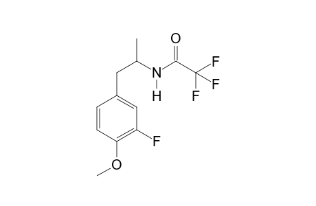 3-Fluoro-4-methoxyamphetamine tfa