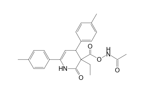 Ethyl 3-acetylamino-3,4-dihydro-4-(4-methylphenyl)-6-(4-methylphenyl)-2(1H)-pyridone-3-carboxylate