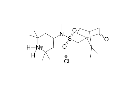 piperidinium, 4-[[[(7,7-dimethyl-2-oxobicyclo[2.2.1]hept-1-yl)methyl]sulfonyl]methylamino]-2,2,6,6-tetramethyl-, chloride