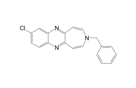 3H-3-BENZYL-8-CHLORO-AZEPINO-[4,5-B]-QUINOXALINE