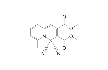 4,4-Dicyano-2,3-dimethoxycarbonyl-6-methylquinolizine
