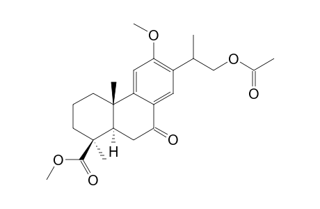 METHYL-O-12-METHYL-13-(2-ACETOXY-1-METHYLETHYL)-7-OXO-PODOCARPATE