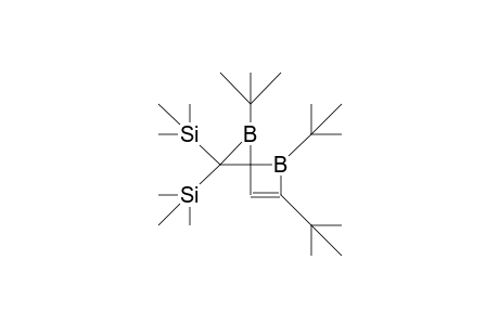1,4,5-Tri-tert-butyl-2,2-bis(trimethylsilyl)-1,4-dibora-spiro(2.3)hex-5-ene