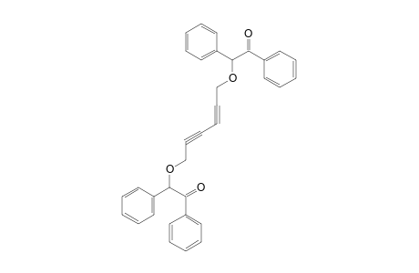 Ethanone, 2,2'-[2,4-hexadiyne-1,6-diylbis(oxy)]bis[1,2-diphenyl-