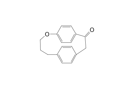 8-Oxa-tricyclo[10.2.2.2(4,7)]octadeca-1(15),4(18),5,7(17),12(16),13-hexaen-3-one