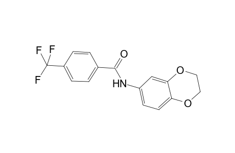 Benzamide, N-(2,3-dihydrobenzo[1,4]dioxin-6-yl)-4-trifluoromethyl-
