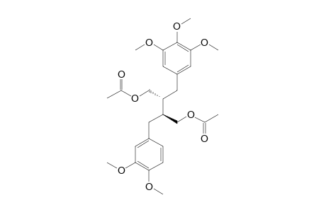 5-Methoxy-4,4'-di-O-Methyl-seco-Lariciresinol - Diacetate