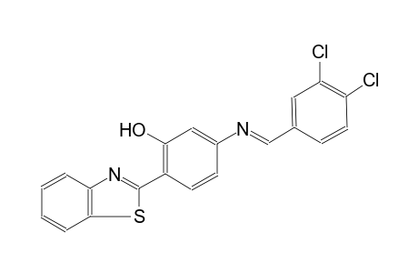 phenol, 2-(2-benzothiazolyl)-5-[[(E)-(3,4-dichlorophenyl)methylidene]amino]-