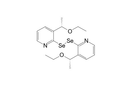 3-[(1S)-1-ethoxyethyl]-2-[[3-[(1S)-1-ethoxyethyl]-2-pyridinyl]diselanyl]pyridine