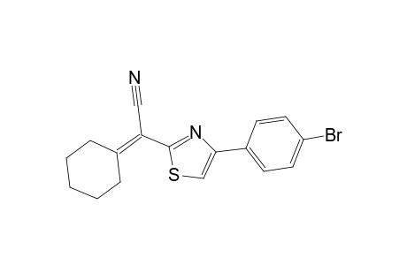 [4-(4-Bromo-phenyl)-thiazol-2-yl]-cyclohexylidene-acetonitrile