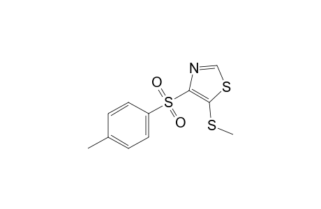 5-(methylthio)-4-(p-tolylsulfonyl)thiazole