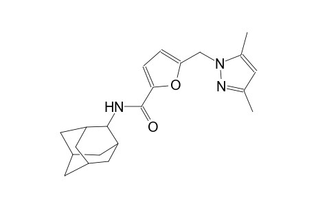 N-(2-adamantyl)-5-[(3,5-dimethyl-1H-pyrazol-1-yl)methyl]-2-furamide