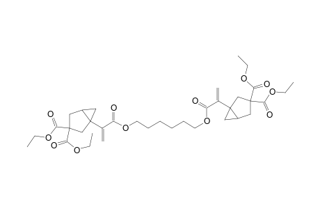 1,6-Bis{2-[3,3-bis(ethoxycarbonyl)bicyclo[3.1.0]hex-1-yl]propenoyloxy}hexane