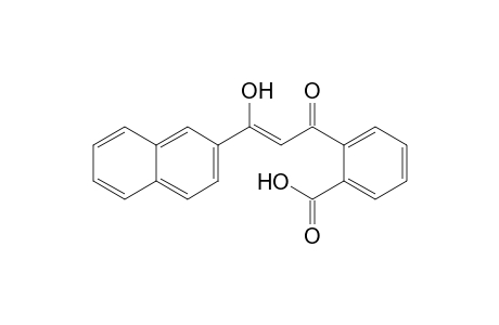 2-[(2Z)-3-Hydroxy-3-(2-naphthyl)-1-oxoprop-2-enyl]benzoic acid