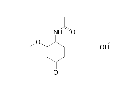 2-CYCLOHEXENON, 4R-ACETAMIDO-5C,6T-DIMETHOXY-